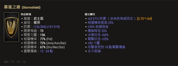 暗黑破坏神2重制版高实用性暗金防具