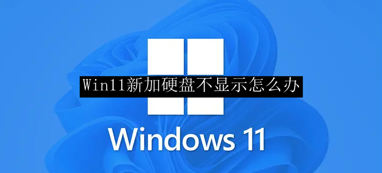 Win11系统新加硬盘不显示解决方法一览