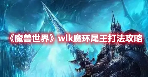 魔兽世界wlk魔环尾王打法攻略一览